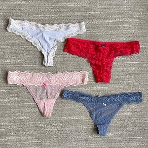 ❤️Thong set: Calvin Klein, Aerie, Adam&Eve